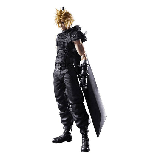 Final Fantasy VII Remake Play Arts Kai Action Figure Cloud Strife Ver. 2 27cm1