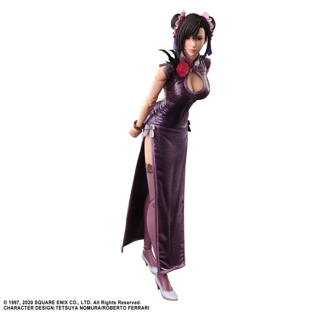 Final Fantasy VII Remake Play Arts Kai Action Figure Tifa Lockhart Sporty Dress Ver. 25cm12
