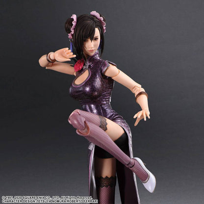 Final Fantasy VII Remake Play Arts Kai Action Figure Tifa Lockhart Sporty Dress Ver. 25cm5