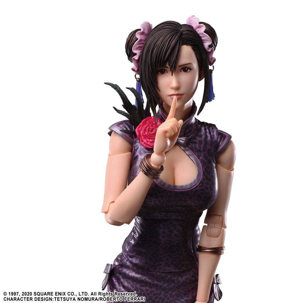 Final Fantasy VII Remake Play Arts Kai Action Figure Tifa Lockhart Sporty Dress Ver. 25cm15