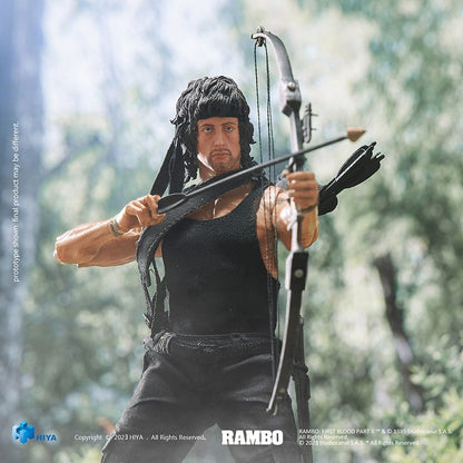 First Blood II Exquisite Super Series Action Figure 1/12 First Blood II John Rambo 16cm5