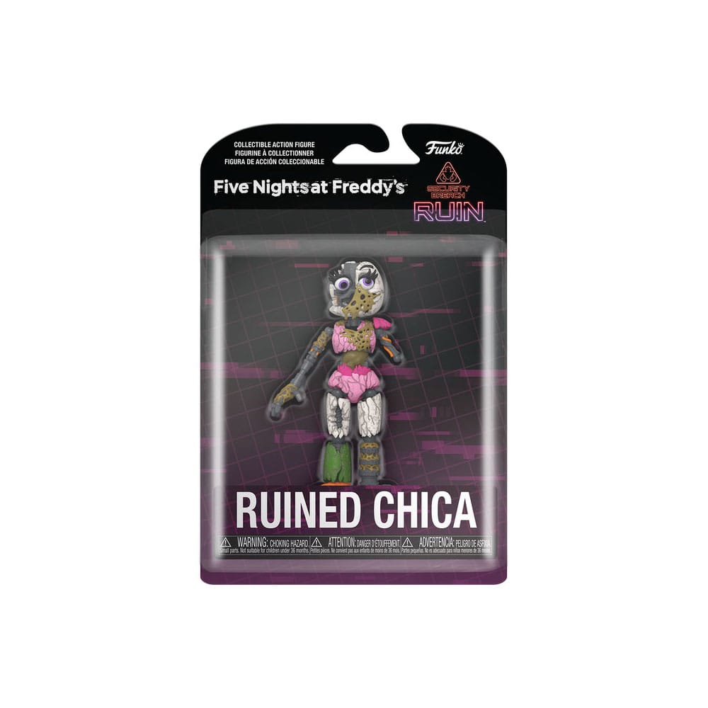 Five Nights at Freddy's: Security Breach - Ruin Action Figure Chica 13cm2