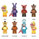 FNAF Five Nights at Freddy’s Series 5 Lego-Compatible Minifigure Set | Custom Animatronic Toy Collection