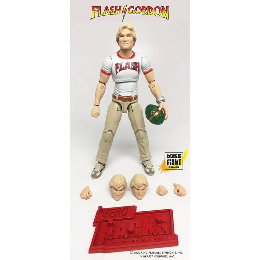 Flash Gordon Hero H.A.C.K.S. Action Figure Flash Gordon with Lunchbox2