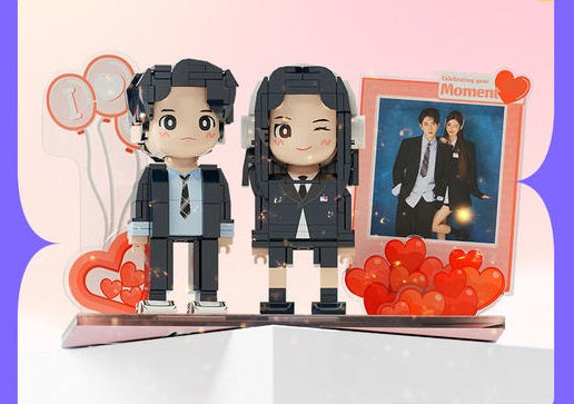 Freeze Time DIY building block dolls