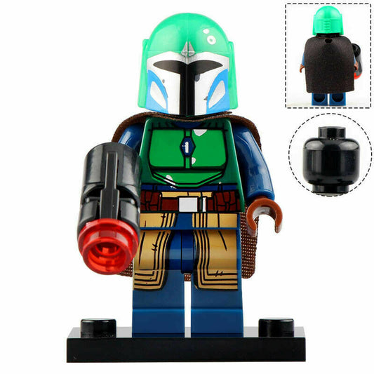 Mandalorian Warrior custom Star Wars Minifigure1