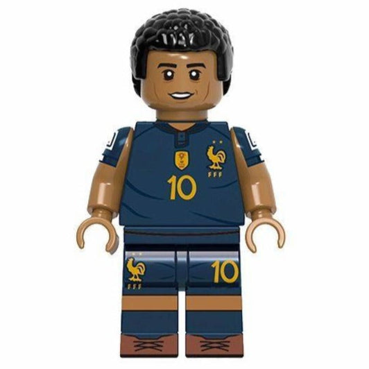 Kylian Mbappe Custom Minifigure Football Player1