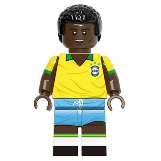 Pele Custom Minifigure Football Legend1