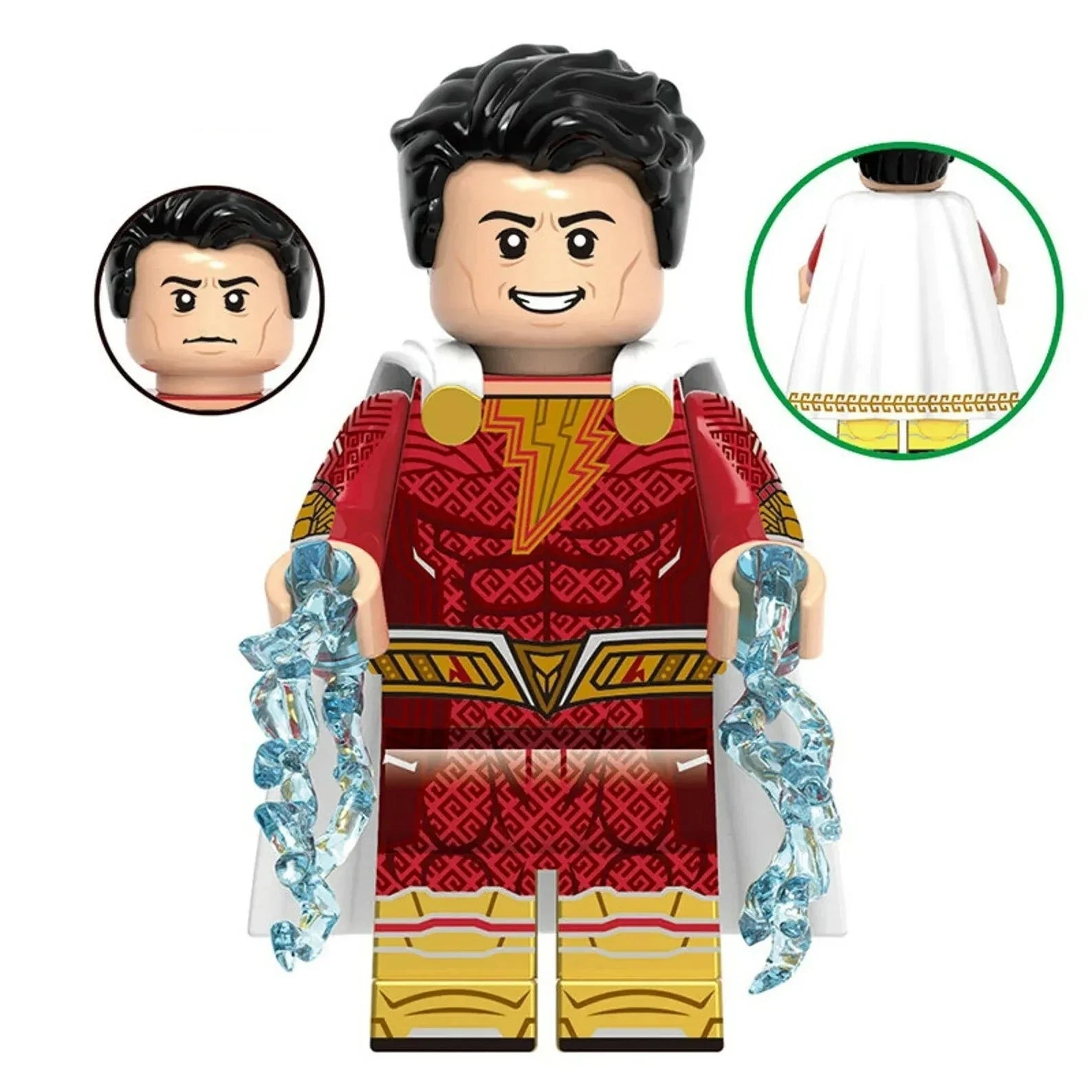 Shazam (Fury of the Gods) Custom DC Comics Superhero Minifigure1
