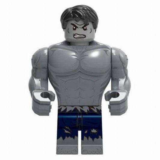 Grey Hulk Custom Marvel Superhero Minifigure