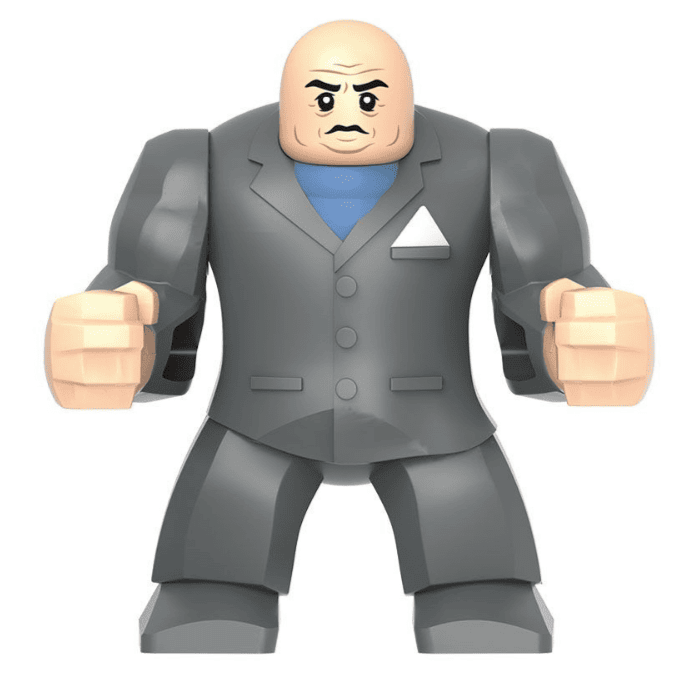 Kingpin (Daredevil) Custom Marvel Supervillain Large Minifigure1