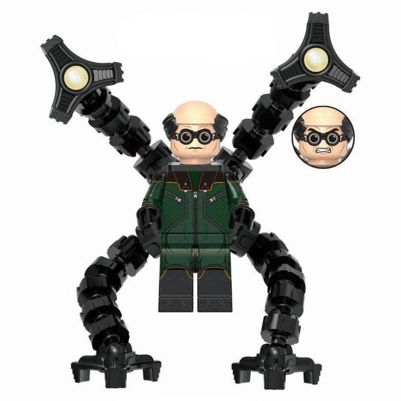Doctor Octopus (PS5) Custom Marvel Superhero Minifigure1