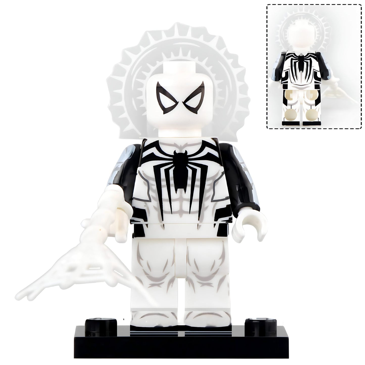 Anti-Venom Suit Custom Marvel Superhero Minifigure1