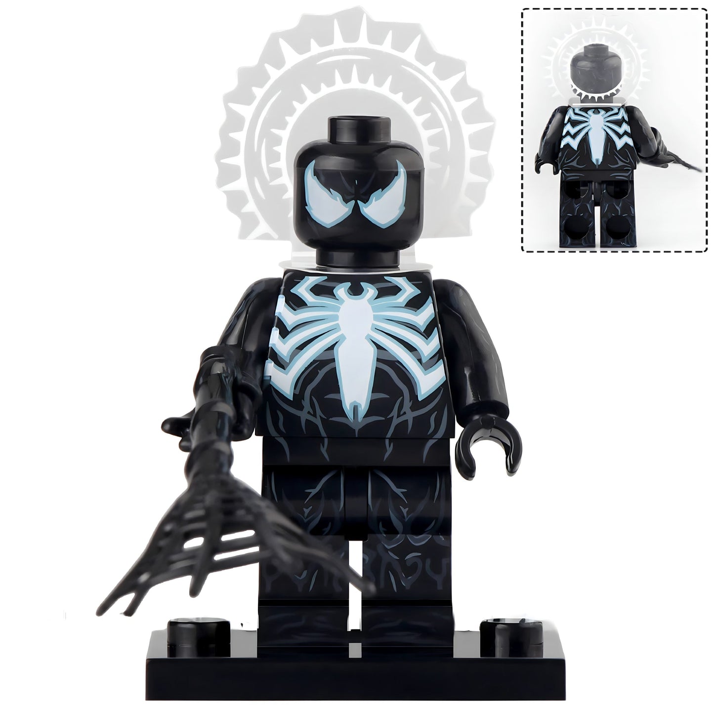 Symbiote Suit Custom Marvel Superhero Minifigure1