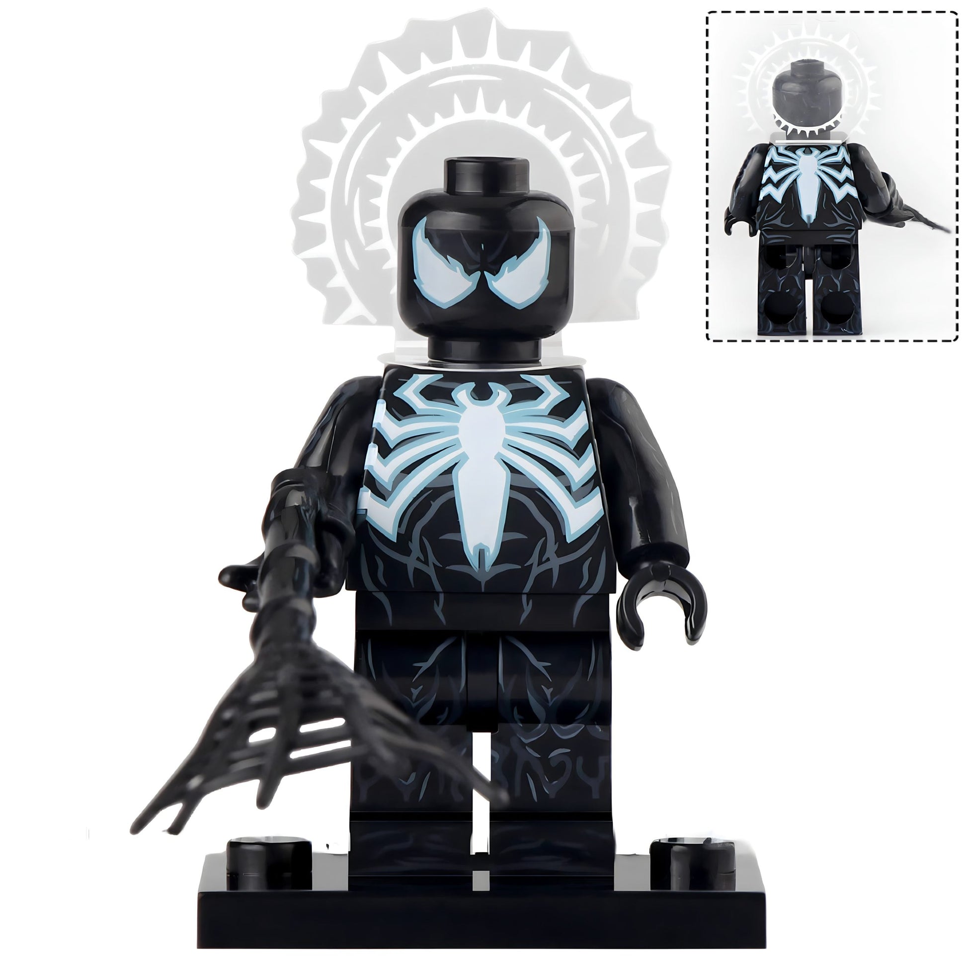 Symbiote Suit Custom Marvel Superhero Minifigure1