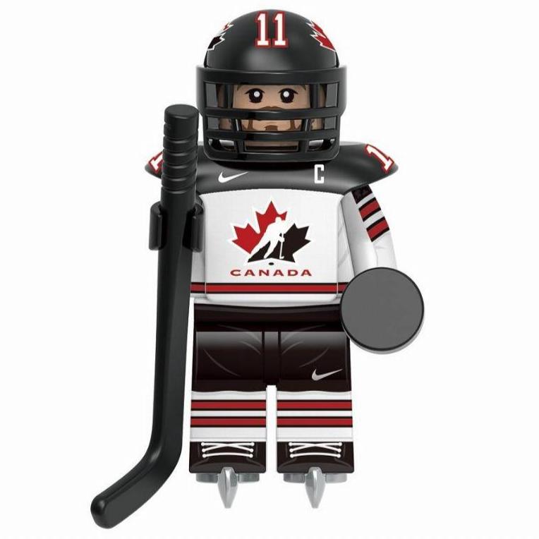 Canadian National Ice Hockey Team Player Custom Minifigure1