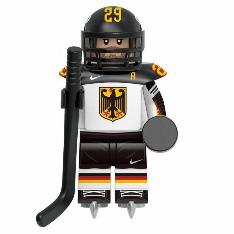 German National Ice Hockey Team Player Custom Minifigure1