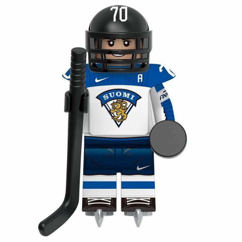 Finland National Ice Hockey Team Player Custom Minifigure1