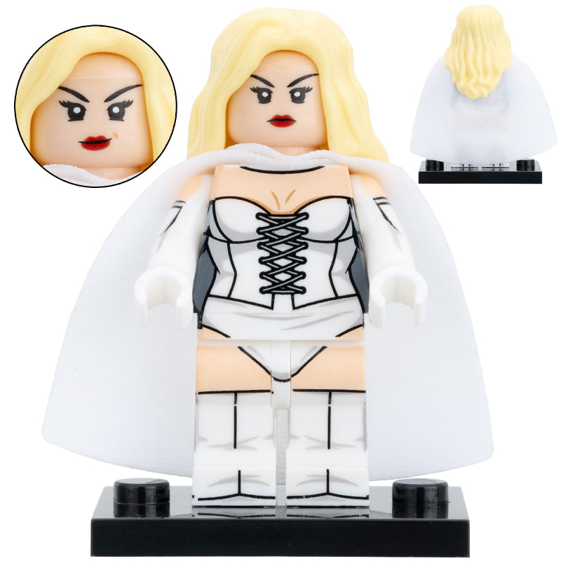 White Queen (X-Men) Custom Marvel Superhero Minifigure1