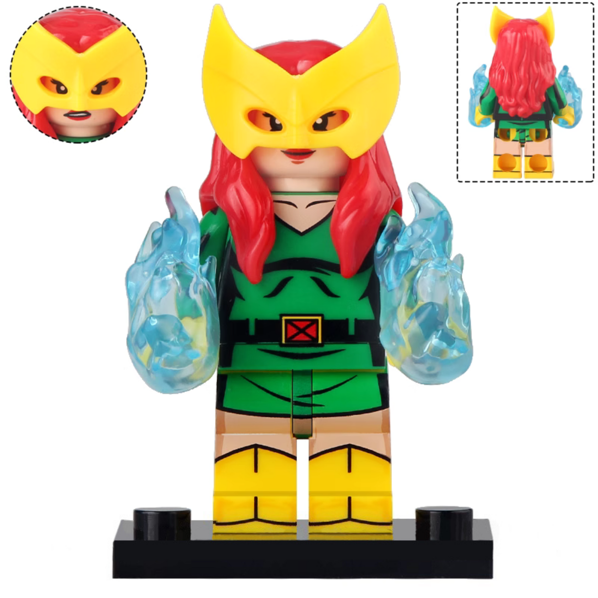 Jean Grey (X-Men) Custom Marvel Superhero Minifigure1