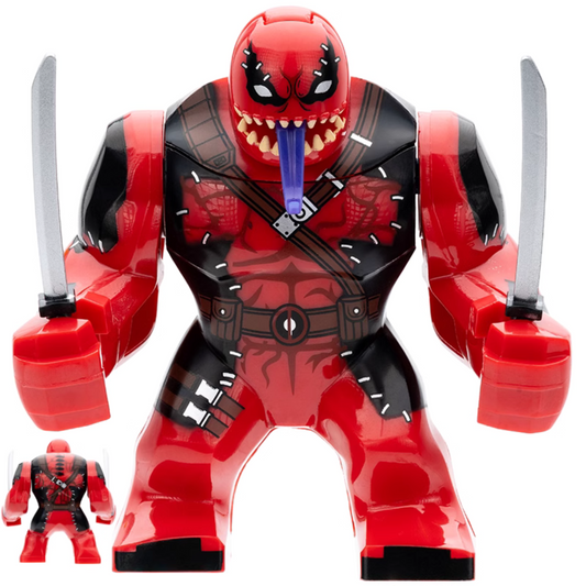 Venompool Deadpool Custom Marvel Superhero Large Minifigure1