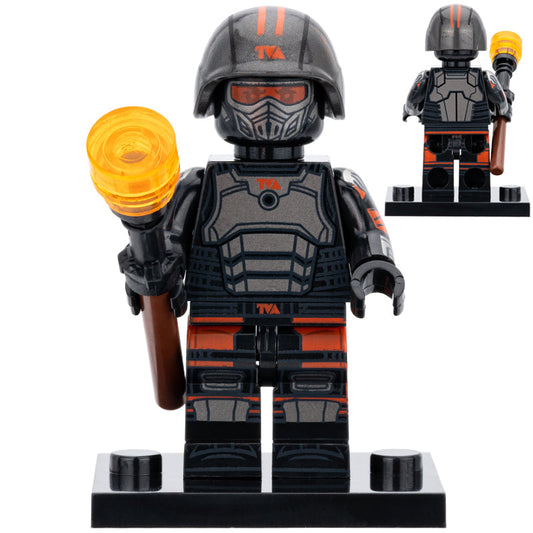 TVA Agent (Deadpool) Custom Marvel Superhero Minifigure1