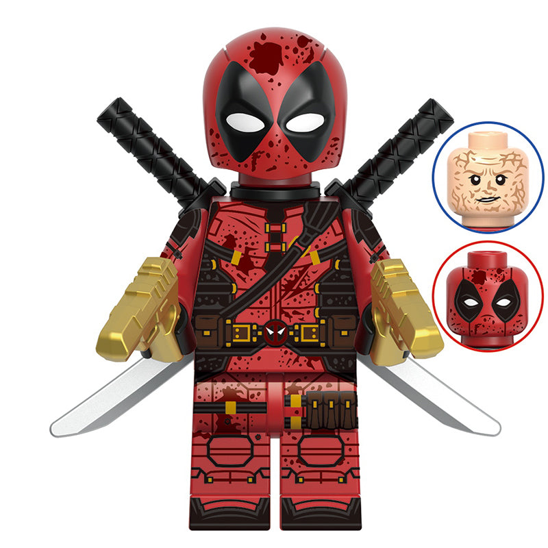 Deadpool Custom Marvel Superhero Minifigure1