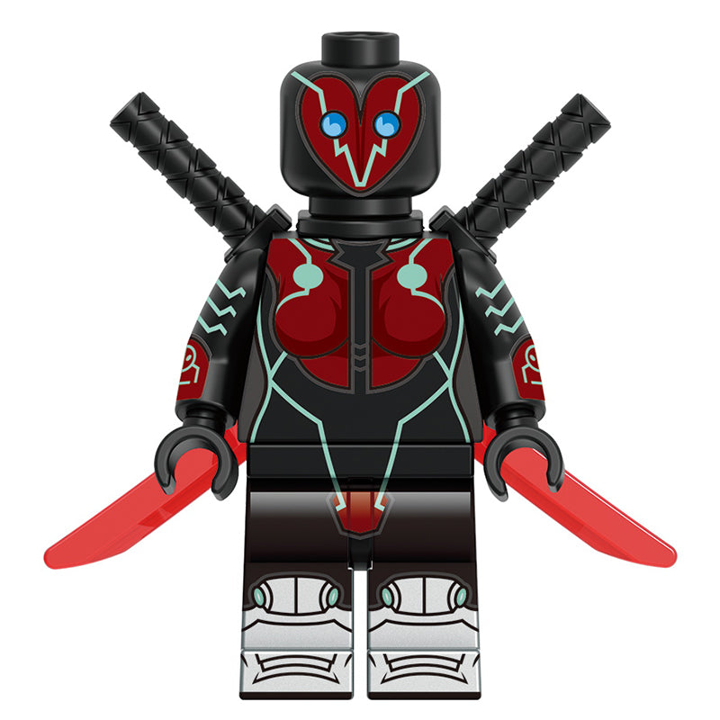 Deadpool 2099 Custom Marvel Superhero Minifigure1