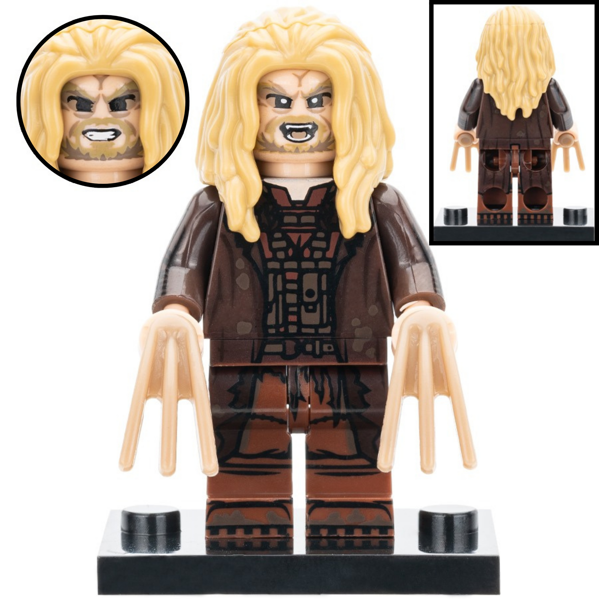 Sabretooth Custom Marvel Superhero Minifigure1