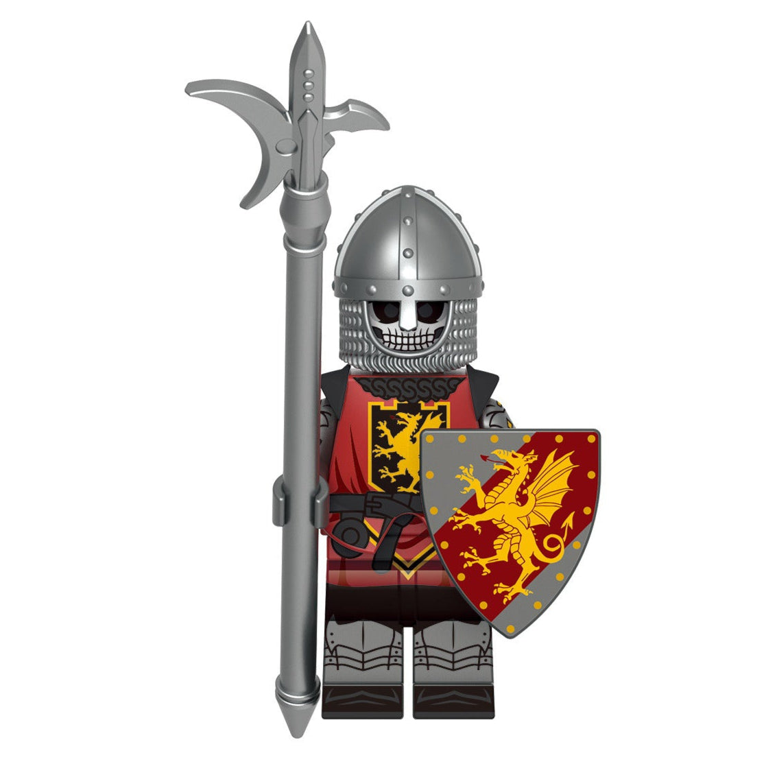 Asperity Infantry Medieval Knight Custom Minifigure1