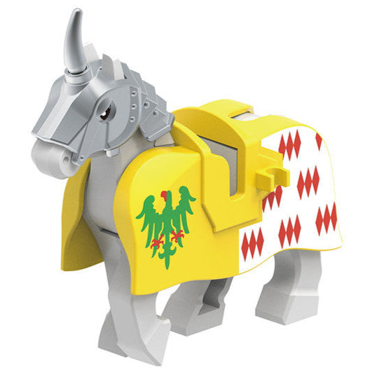 Thomas Montagu Medieval Knight Warhorse Custom Minifigure1
