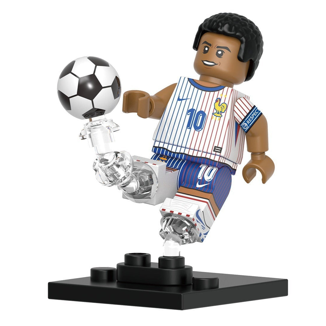 Kylian Mbappe (France) Custom Minifigure Football Player1