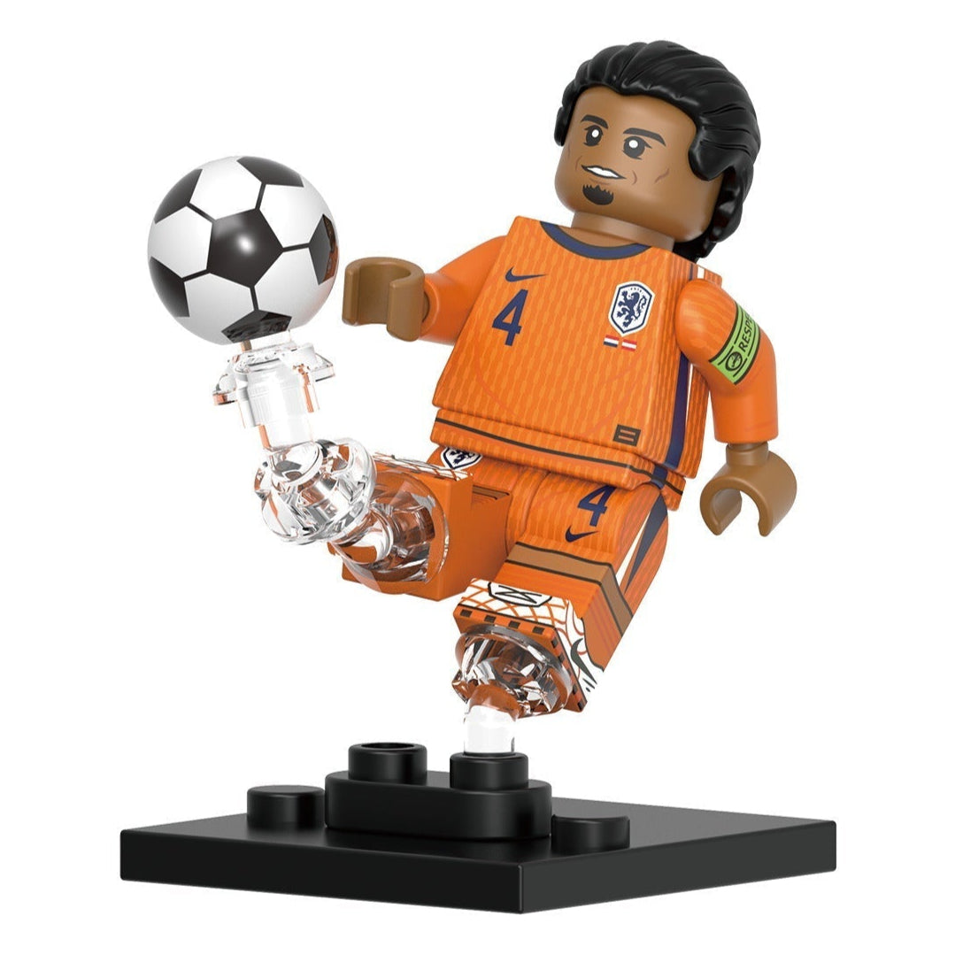 Virgil van Dijk (Netherlands) Custom Football Player Minifigure1