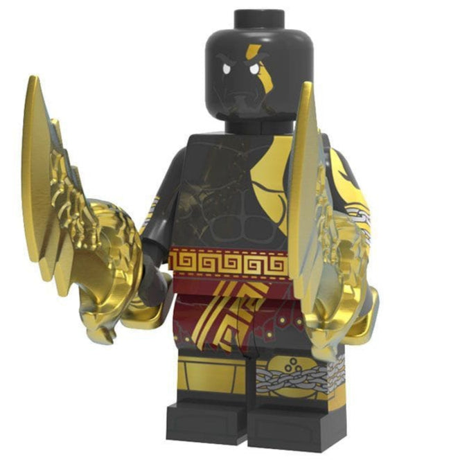Kratos (Dark Odyssey) God of War Custom Video Game Minifigure1