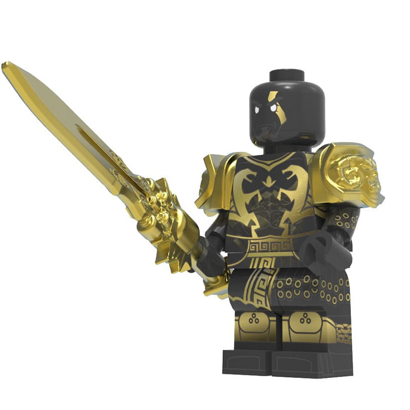 Kratos Movable Arm Custom God of War Video Game Minifigure1