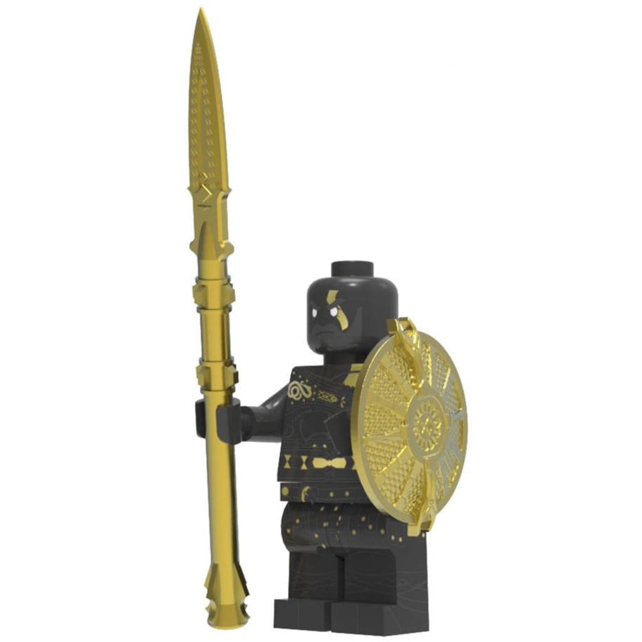 Kratos Movable Arm Custom God of War Video Game Minifigure1