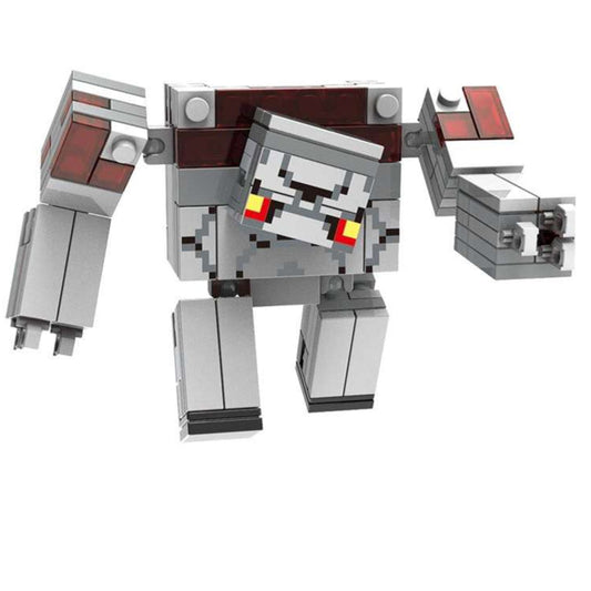 Redstone Golem Custom Minecraft Minifigure1