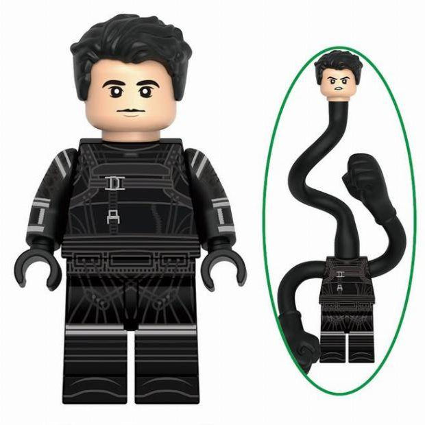 Mr Fantastic (Fant4stic) Custom Marvel Superhero Minifigure1