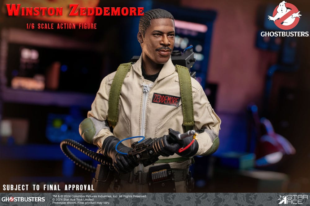 Ghostbusters (1984) Action Figure 1/6 Winston Zeddemore 30cm6