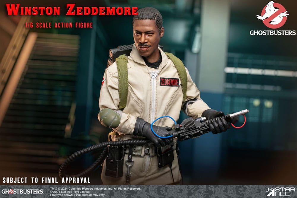 Ghostbusters (1984) Action Figure 1/6 Winston Zeddemore 30cm5