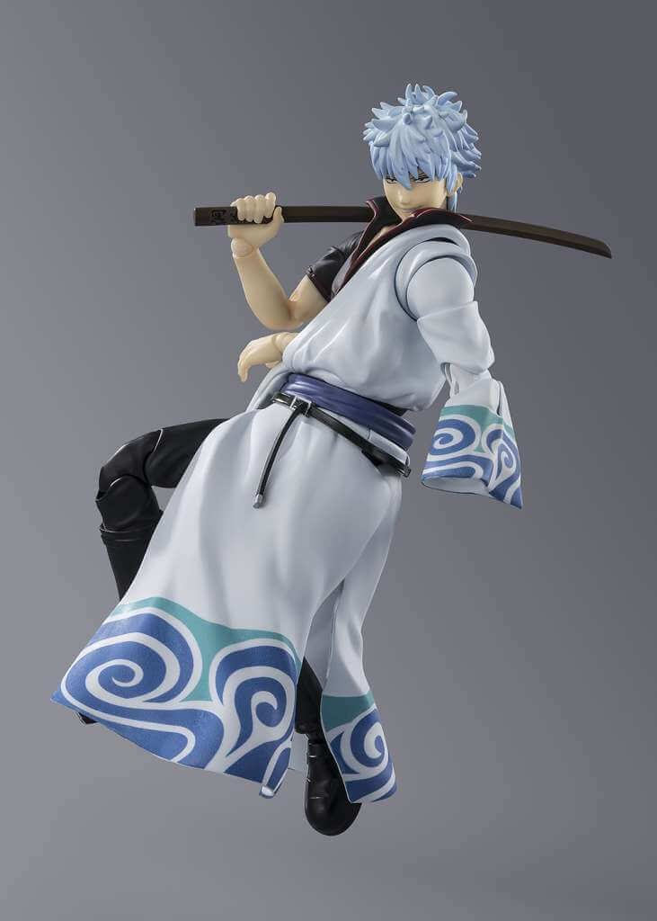 Gintama S.H. Figuarts Action Figure Sakata Gintoki 14cm3