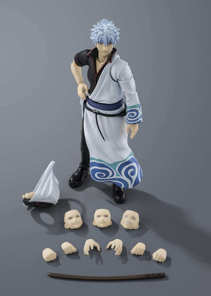 Gintama S.H. Figuarts Action Figure Sakata Gintoki 14cm7