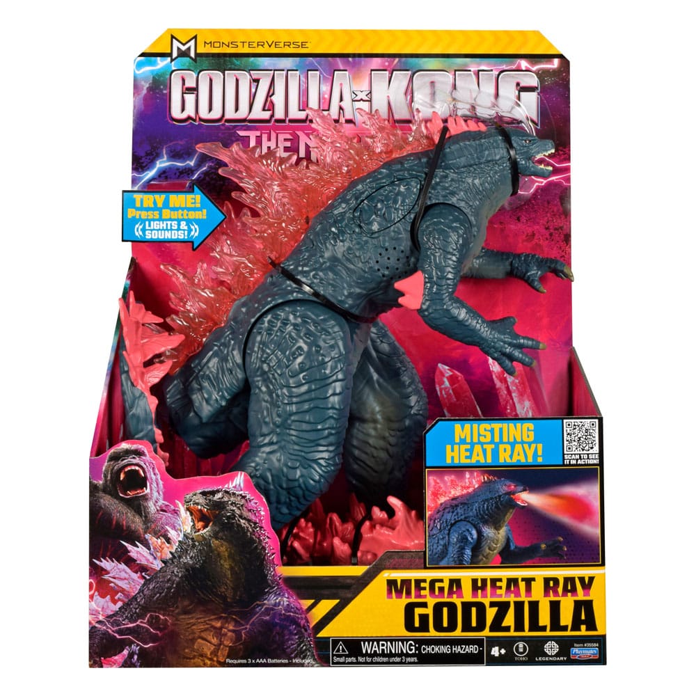 Godzilla × Kong: The New Empire Mega Titans Action Figures 33cm Godzilla & Kong Assortment (2)2