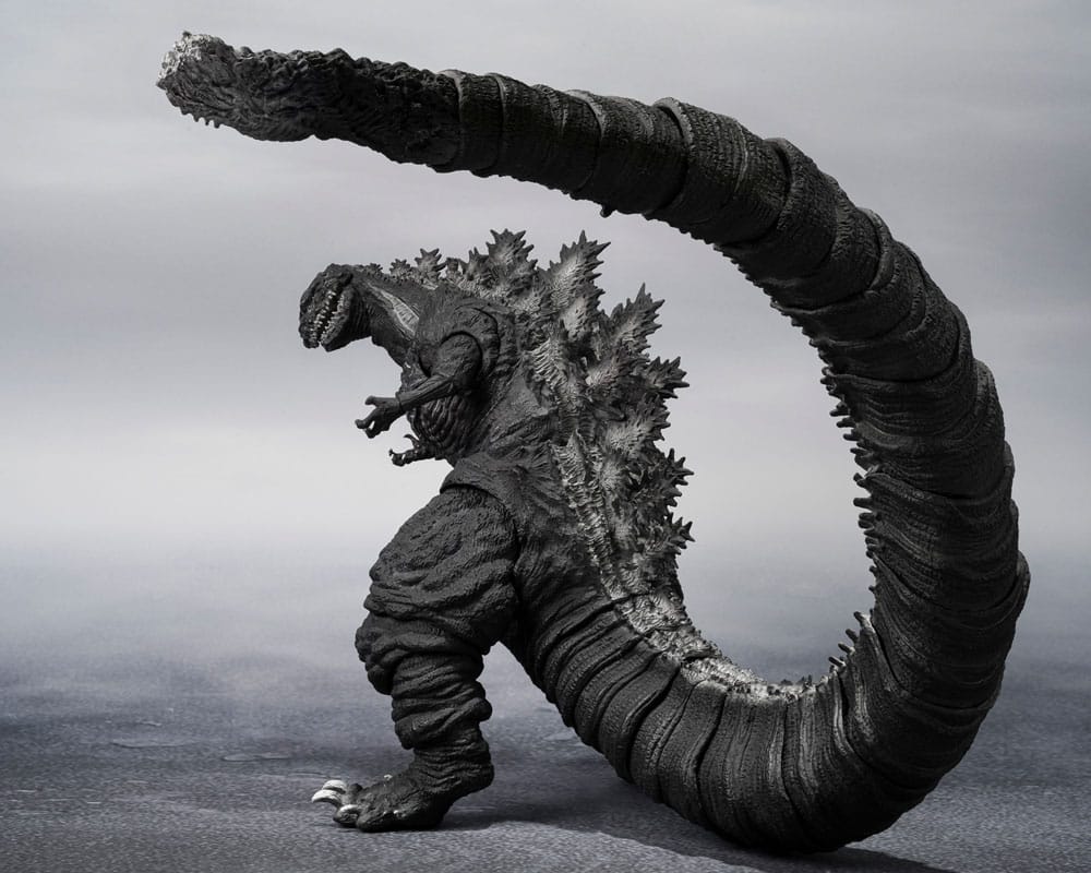 Godzilla S.H. MonsterArts Action Figure Godzilla (2016) The Fourth Orthochromatic Version 18cm3