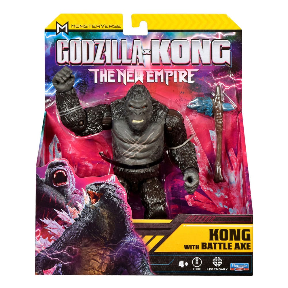 Godzilla x Kong: The New Empire Action Figure Kong with Battle Axe 15cm2