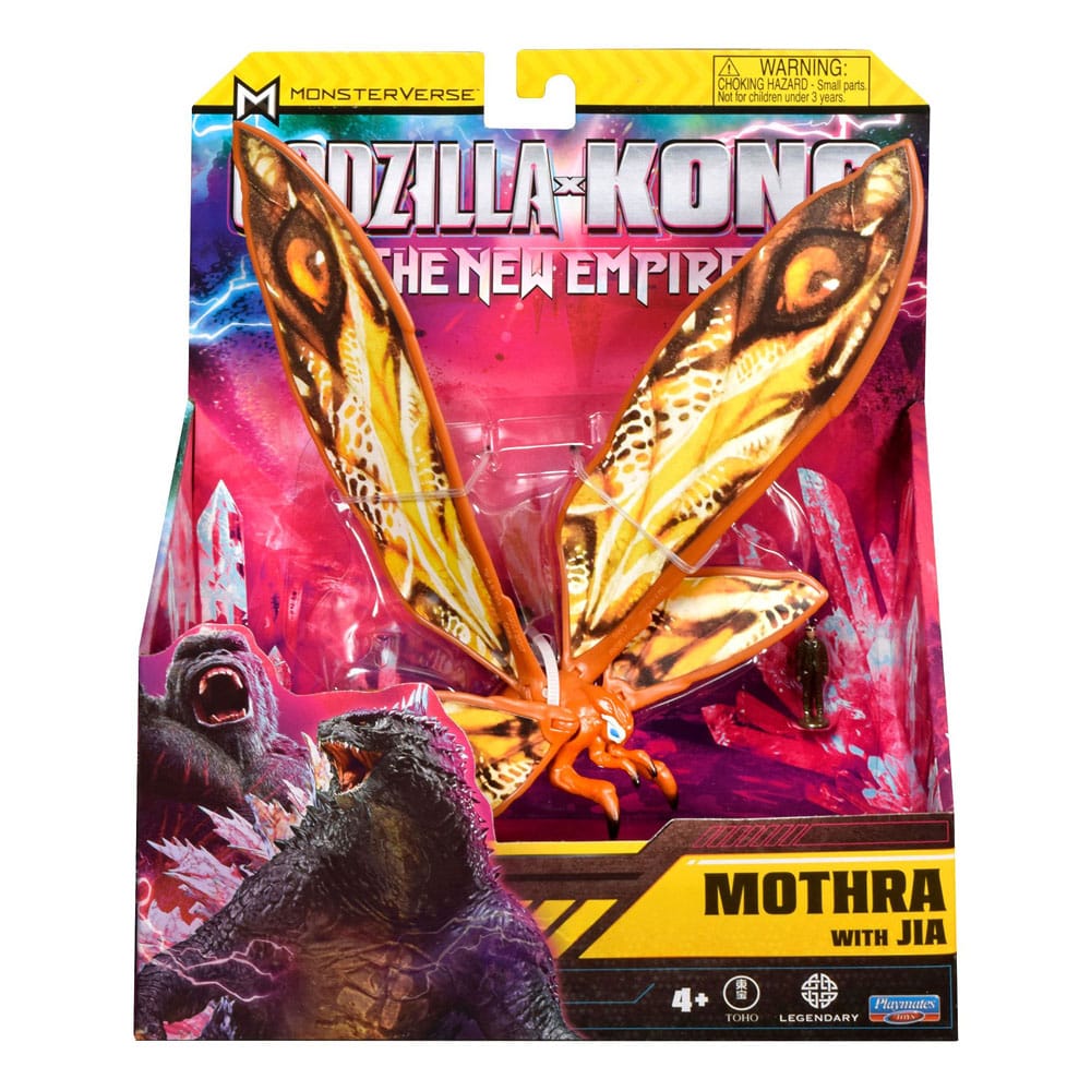 Godzilla x Kong: The New Empire Action Figure Mothra with Jiva 15cm3