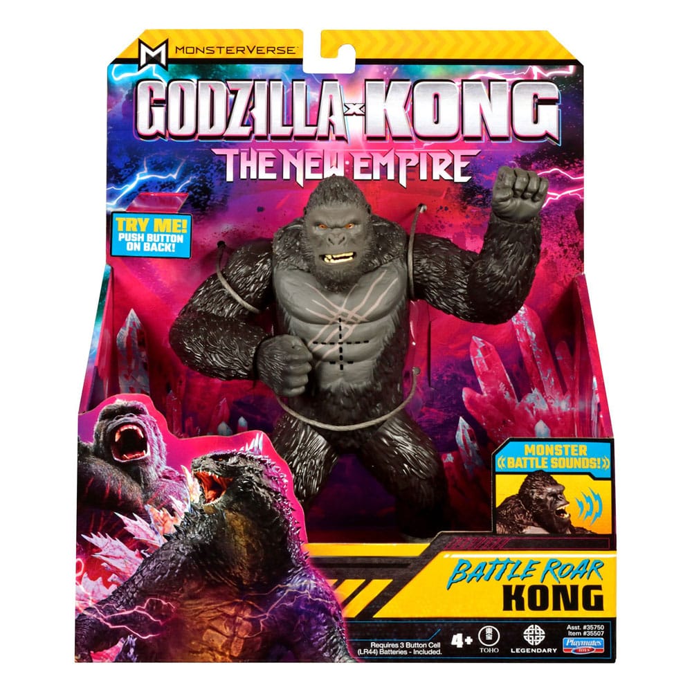 Godzilla x Kong: The New Empire Battle Roar Action Figure Kong 18cm2