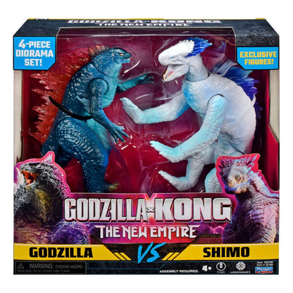 Godzilla x Kong: The New Empire Diorama 2-Pack Godzilla vs Shimo 15cm2