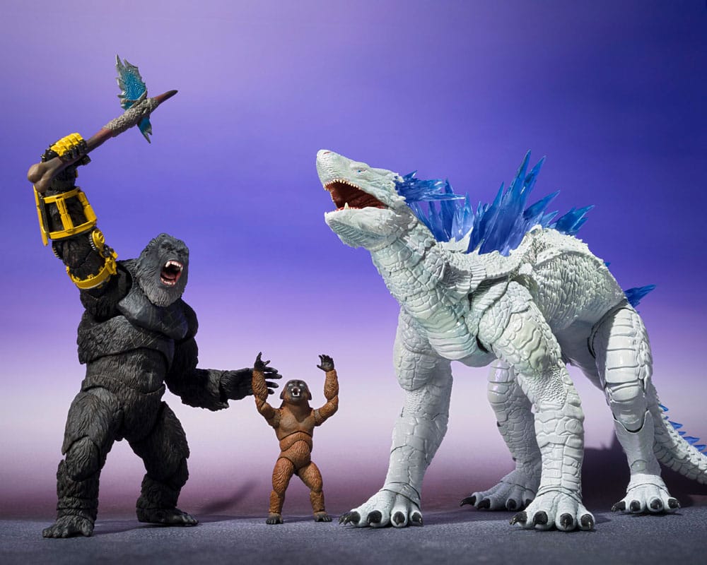 Godzilla x Kong: The New Empire S.H. Monster Arts Action Figures 2-Pack Suko & Mothra9