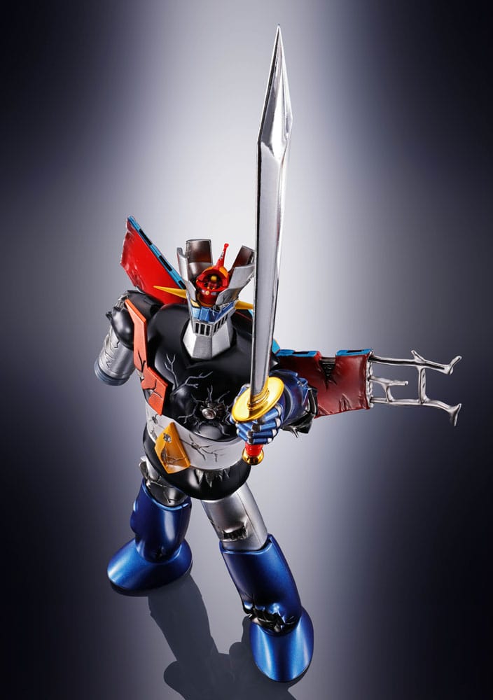 Great Mazinger Soul of Chogokin Diecast Action Figure GX-105D Great Mazinger Z Kakumei Shinka Damage Ver. 17cm2